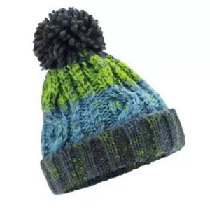 Image of Beechfield Junior Unisex Corkscrew Beanie (One Size) (Electric Grey)