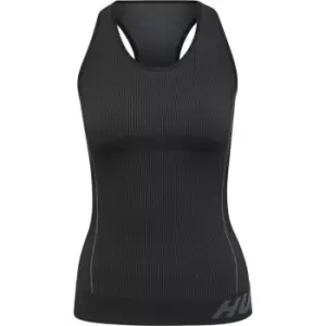 Image of Hummel Chris Seamless Top Womens - Black