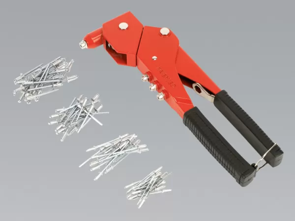 Image of Genuine SEALEY AK99/SH Swivel Head Riveting Kit