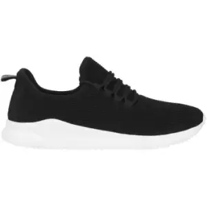 Image of Fabric Santo Eco Mens Trainers - Black