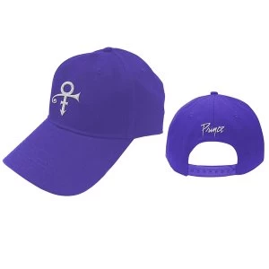 Image of Prince - White Symbol Unisex Baseball Cap - Purple
