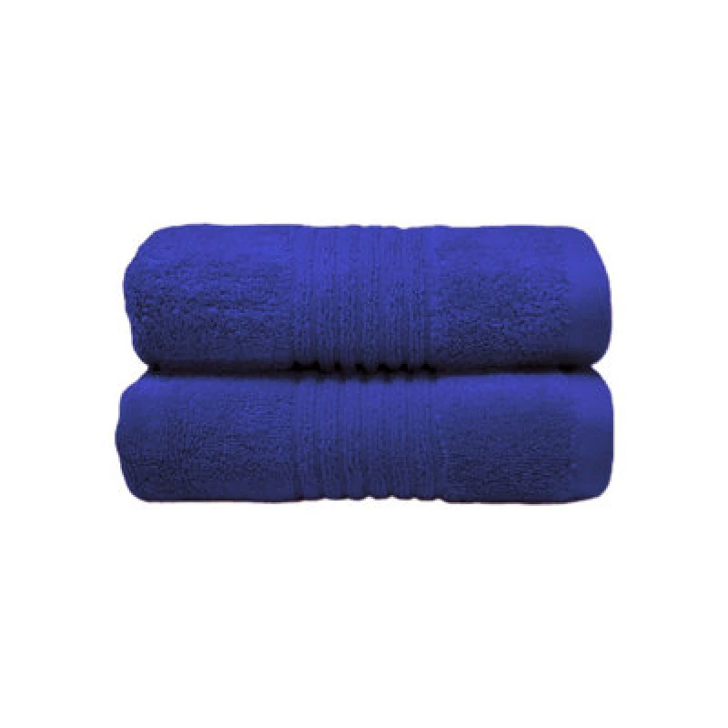 Image of Ultra Soft Bamboo Hand Towel Pack Of 2 - Misona Blue