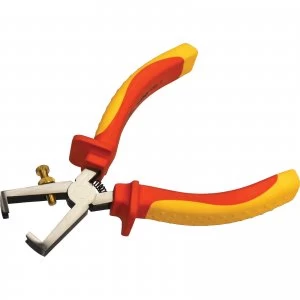 Image of Faithfull VDE Insulated Wire Stripper 160mm