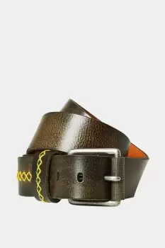 Image of Stiched Distressed' Belt