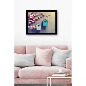Image of SC1054 Multicolor Decorative Framed MDF Painting