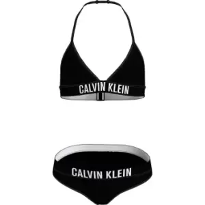 Image of Calvin Klein Triangle Bikini Set - Black