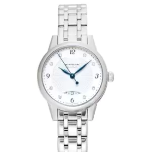 Image of Bohme Automatic White Dial Stainless Steel Ladies Watch