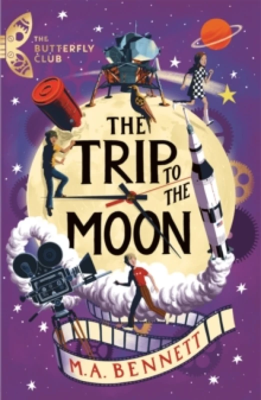 Image of The Butterfly Club: The Trip to the Moon : Book 4 - A time-travelling adventure Paperback / softback