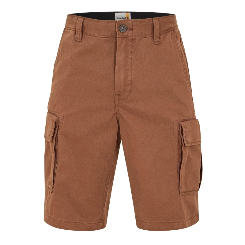 Image of Timberland Mens Twill Cargo Shorts Pinecone male 30