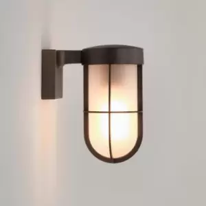 Image of Cabin Outdoor Wall Light Bronze IP44, E27
