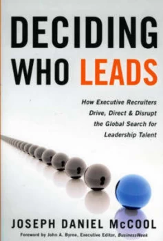 Image of Deciding Who Leads by Joseph Daniel Mccool Hardback