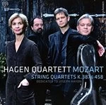 Image of Mozart: String Quartets K.387 & 458 dedicated to Joseph Haydn (Music CD)