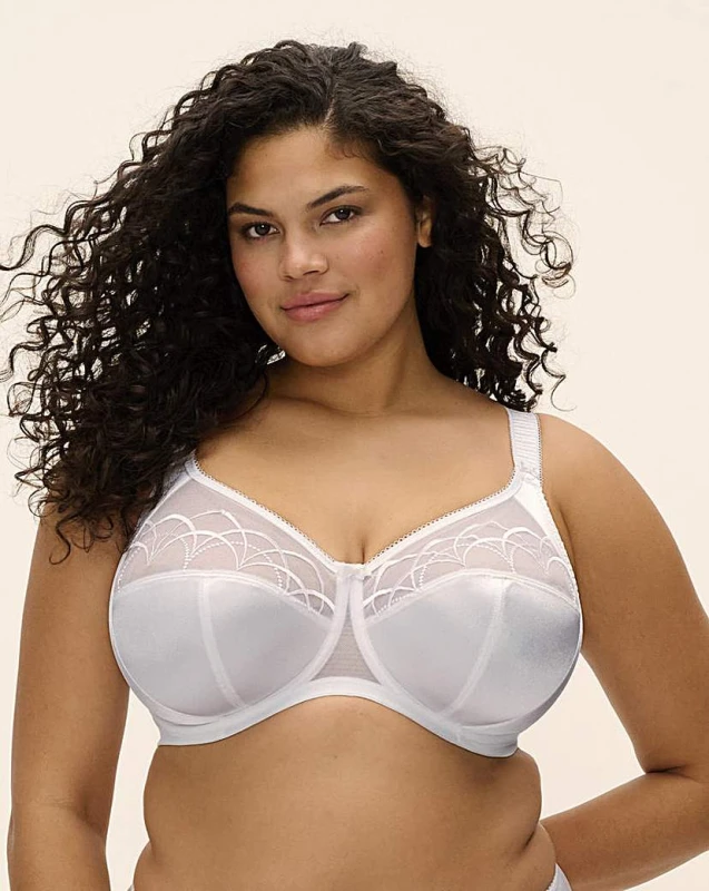 Image of Elomi Elomi Cate Full Cup Wired Bra White White - Elomi - Size: 40E White Female 40E GU02407