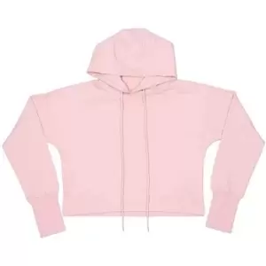 Image of Mantis Womens/Ladies Cropped Crop Top (L) (Pastel Pink)