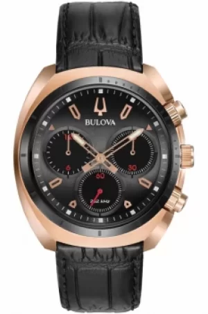Image of Mens Bulova Sport CURV Chronograph Watch 98A156