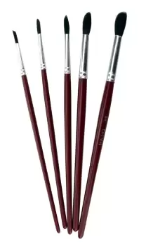 Image of Touch-Up Paint Brushes - Assorted Sizes - Pack of 5 COTTAM BRUSH PAB00010