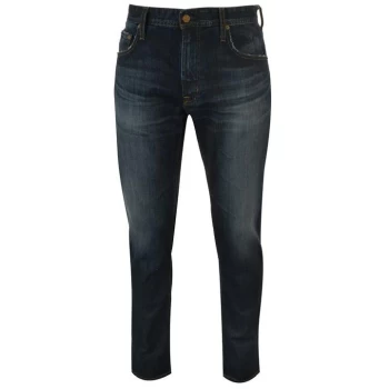 Image of AG Jeans Tellis Slim Wash Jeans - Black