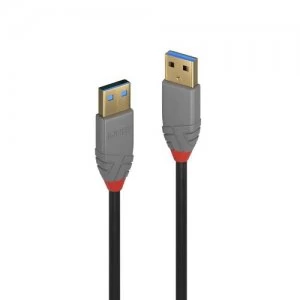 Image of Lindy 36750 USB cable 0.5 m 3.2 Gen 1 (3.1 Gen 1) USB A Black