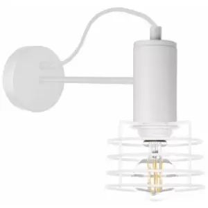 Image of Keter Rune Wall Lamp White, 25cm, 1x E27