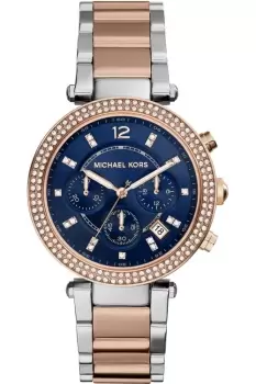 Image of Ladies Michael Kors Parker Chronograph Watch MK6141