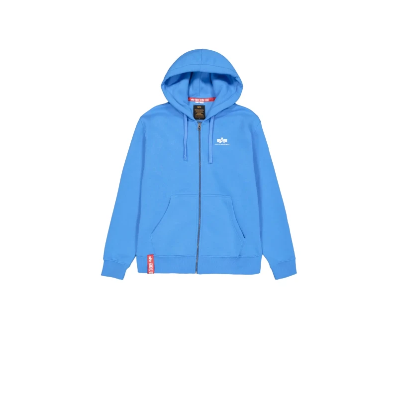 Image of alpha industries Zip-up hoodie Alpha Industries Basic Bleu Male M