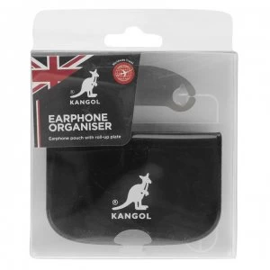 Image of Kangol Earphone Organiser - Black