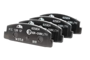 Image of ATE Brake pad set 13.0460-5804.2 Brake pads,Brake pad set, disc brake MAZDA,6 Station Wagon (GY),6 Kombi (GH),6 (GG),6 Hatchback (GG)