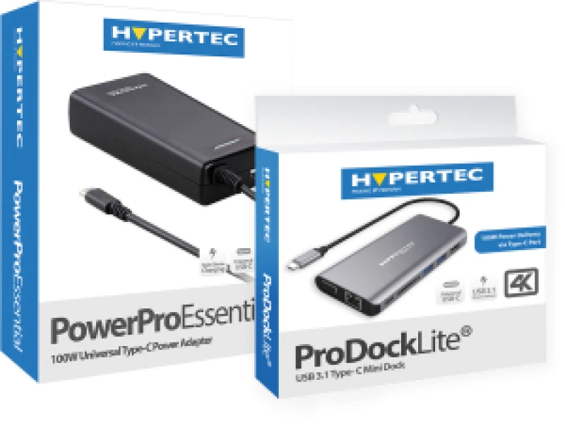 Image of Hypertec ProDock USB Type- C bundle- includes Lite Gen 2 and 60W power