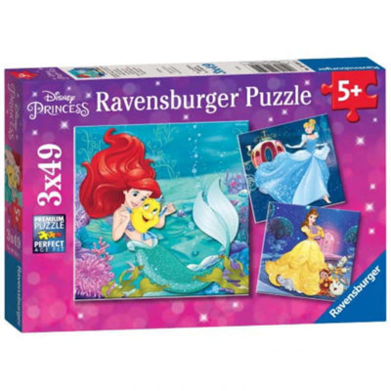 Image of Brio Disney Princess Princess Adventure 3X 49Pc - Brand New And Sealed