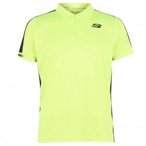 Image of Skechers Mesh Polo Shirt - Lime