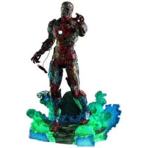Image of Hot Toys Spider-Man: Far From Home MMS PVC Action Figure 1/6 Mysterio's Iron Man Illusion 32 cm