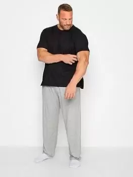 Image of BadRhino Basic Top & Trousers Set - Black, Size 4XL, Men