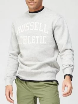 Image of Russell Athletic Iconic Crew Sweatshirt - Grey