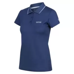 Image of Regatta Womens Maverick V Polo T-Shirt - Dusty Denim