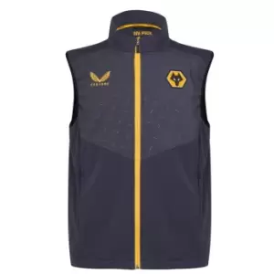 Image of Castore Wolves Gilet Mens - Red