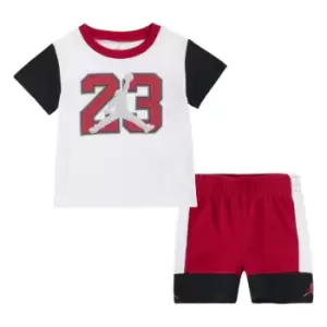 Image of Air Jordan 2pc Short Set Bb22 - Red