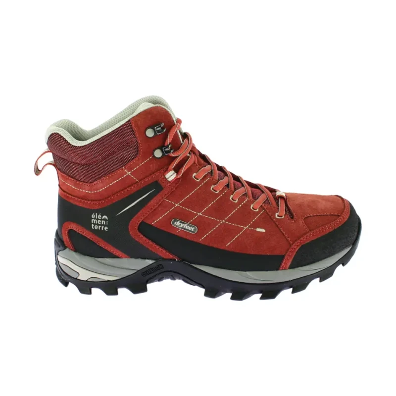 Image of High-top hiking boots Elementerre Sonora EV Rouge Unisex 37