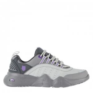 Image of K Swiss Castle Trainers - Grey V/Neon V