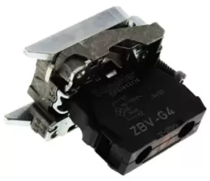 Image of Schneider Electric Harmony XB4 Light Block - Red, 110 120 V