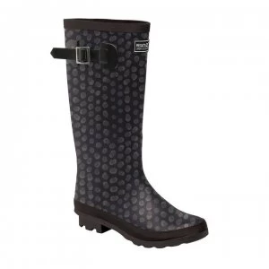 Image of Regatta Lady Fairweather II Wellies - BlkAnimalPrt
