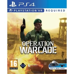 Image of Operation Warcade PS4 Game