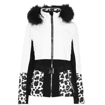 Image of Nevica Banff Ski Jacket Ladies - White Print