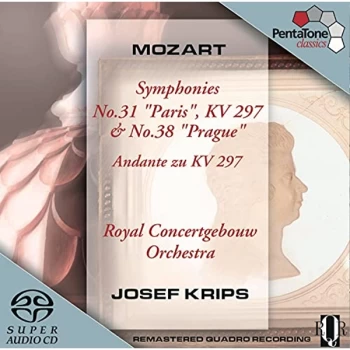 Image of Wolfgang Amadeus Mozart - Mozart: Symphonies No. 31, 'Paris', KV 297 & No. 38, 'Prague/... CD