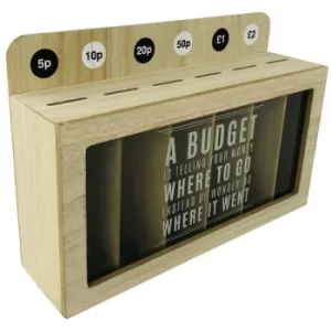 Image of Money Box Coin Organiser 30cm
