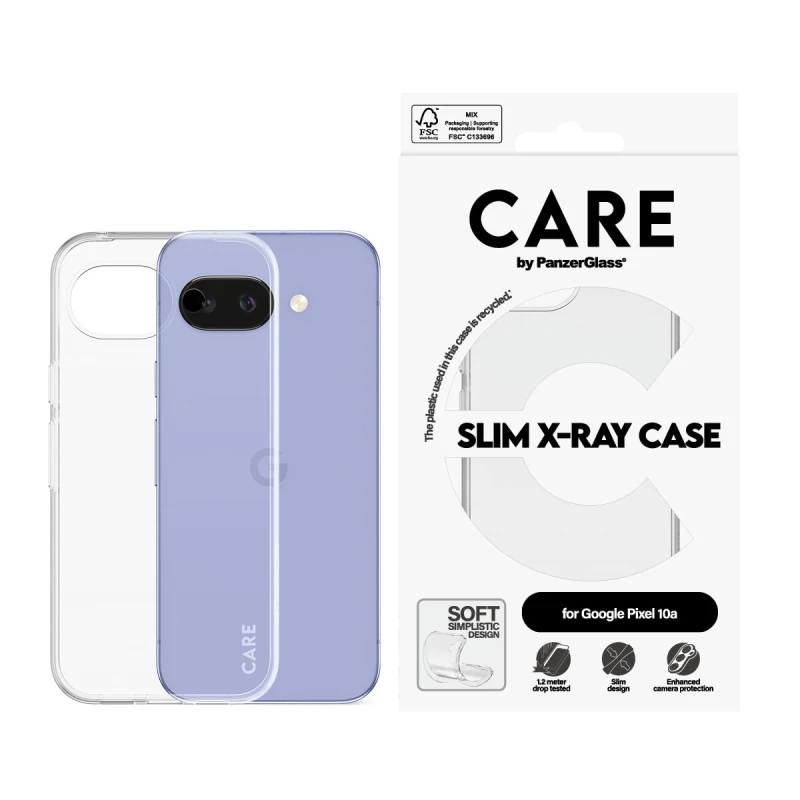 Image of PanzerGlass PanzerGlass CARE by X-Ray Case Google Pixel 10a 5G CR88765
