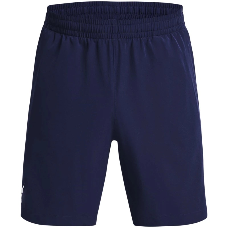 Image of Under Armour Rock Woven Shorts - Blue Blue XS
