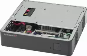 Image of CSE-101S - Rack - PC - Black - Mini-ITX - 1U - Power - Status