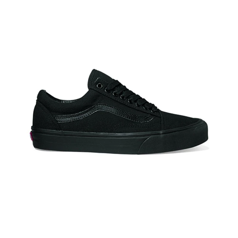 Image of Vans Old Skool canvas low top Mens Black male 9 (43)