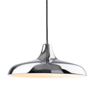 Image of Curtis Classic Dome Pendant Light Chrome