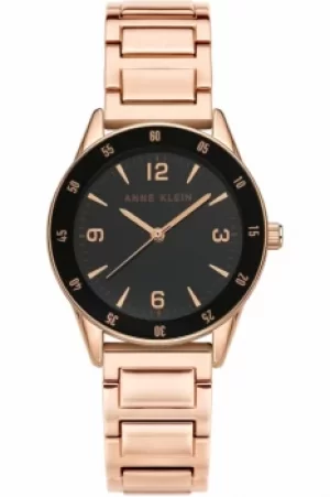 Image of Ladies Anne Klein WatchAK-3602BKRG